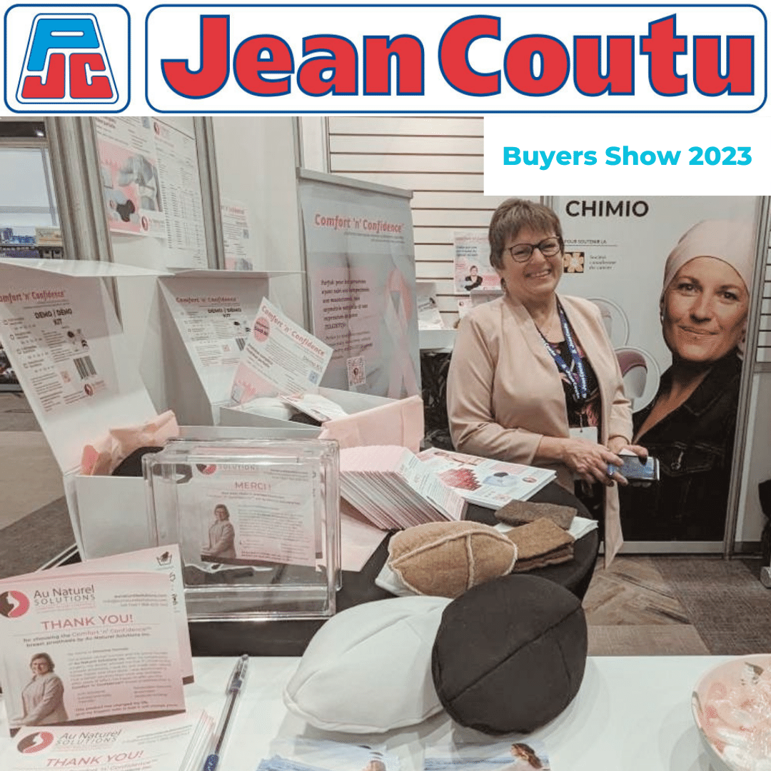 	► Au Solutions Naturel, Simonne Cormier, Founder, CEO, Women, cancer survivor, Comfort 'n' Confidence, breast prosthesis, made in Canada, Jean Coutu Roadshow